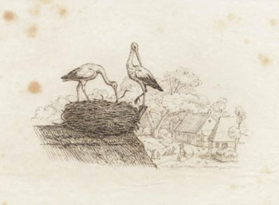 Illustration pour "Cinquante fables pour enfants" de Hey - Martinus Rørbye
