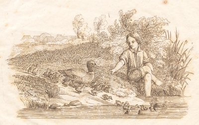 Illustration pour "Cinquante fables pour enfants" de Hey - Martinus Rørbye