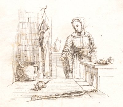 Illustration de "Cinquante fables pour enfants" de Hey - Martinus Rørbye