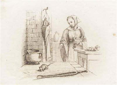 Illustration pour "Cinquante fables pour enfants" de Hey - Martinus Rørbye