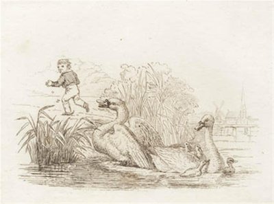 Illustration de "Cinquante fables pour enfants" de Hey - Martinus Rørbye