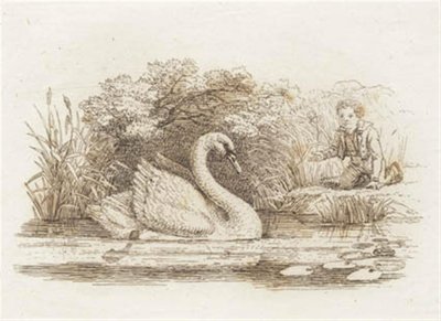 Illustration de "Halvhundrede Fabler for Børn" de Hey - Martinus Rørbye