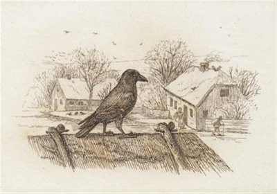 Illustration de "Halvhundrede Fabler for Børn" de Hey - Martinus Rørbye