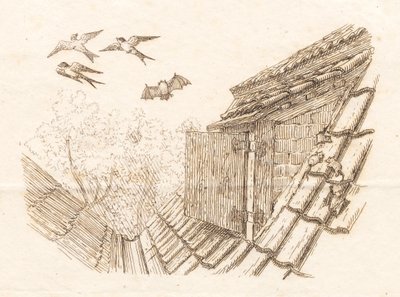 Illustration de "Halvhundrede Fabler pour Enfants" de Hey - Martinus Rørbye