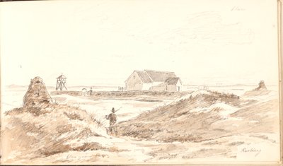 Paysage de dunes près de l