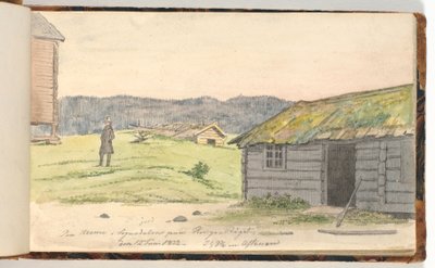 Paysage avec fermes - Martinus Rørbye