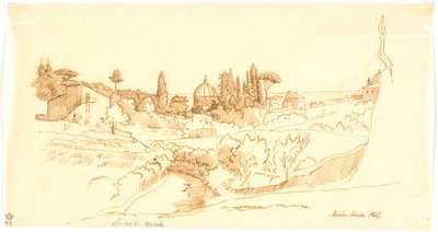 Mont Mario - Martinus Rørbye