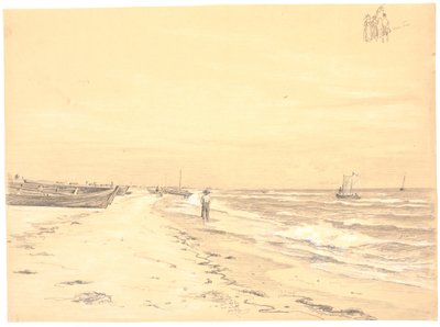 Partie de Sønderstrand, Skagen - Martinus Rørbye
