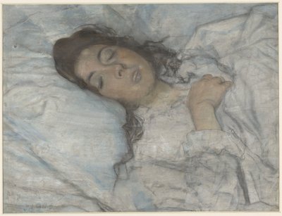 Femme endormie - Martinus van Andringa (signed by artist)