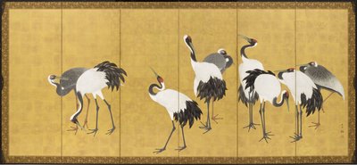 Grues - Maruyama Okyo