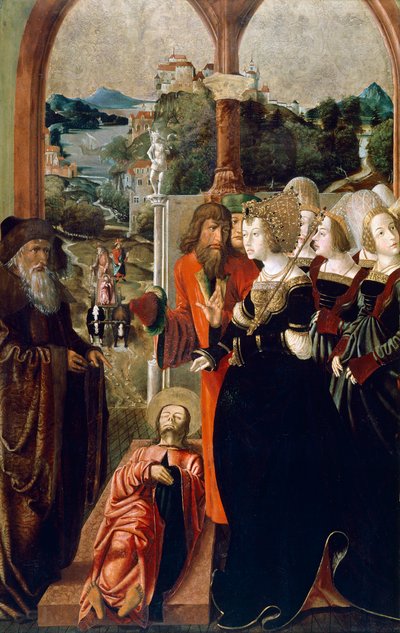 Le Corps de Saint Jacques présenté à la reine Lupa d