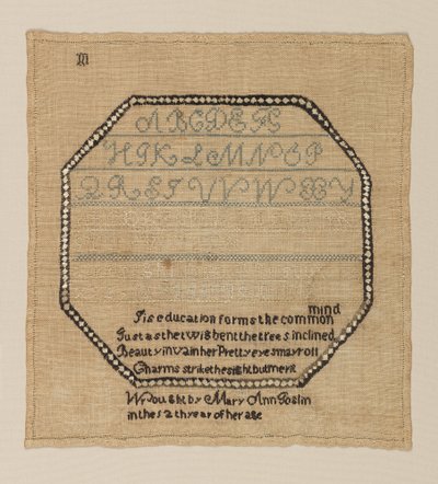 Échantillon - Mary Ann Goslin