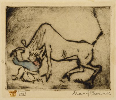 Bull-Dogging - Mary Bonner