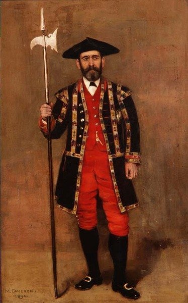 Un Hallebardier d