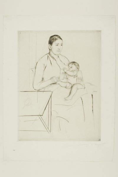 Allaitement - Mary Cassatt