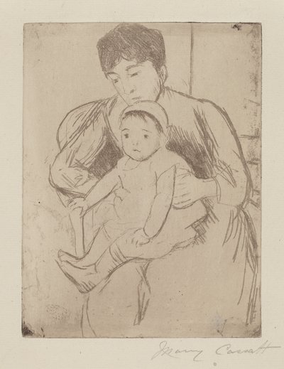 Préparation de la note pour une sortie - Mary Cassatt