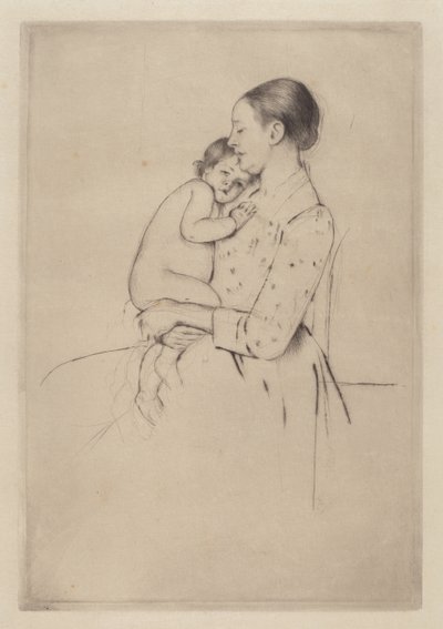 Quiétude, vers 1891 - Mary Cassatt