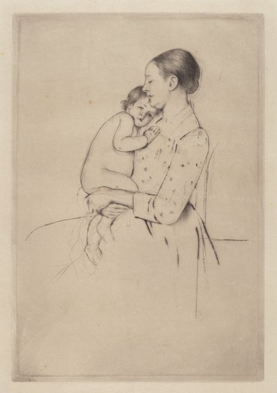 Quiétude, vers 1891 - Mary Cassatt