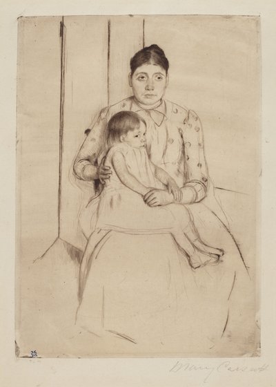 Repos, c. 1890 - Mary Cassatt