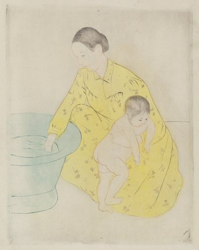 Le bain - Mary Cassatt