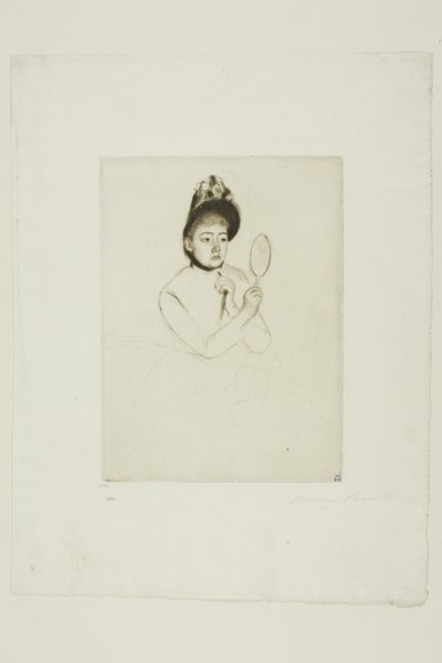 Le Bonnet - Mary Cassatt