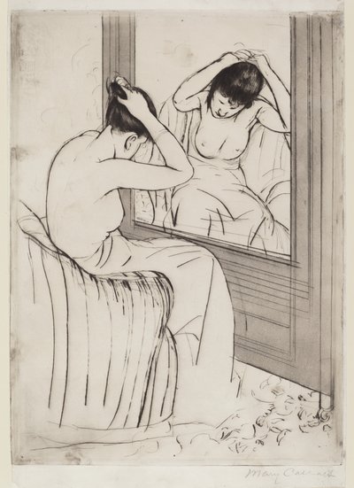 La Coiffure - Mary Cassatt