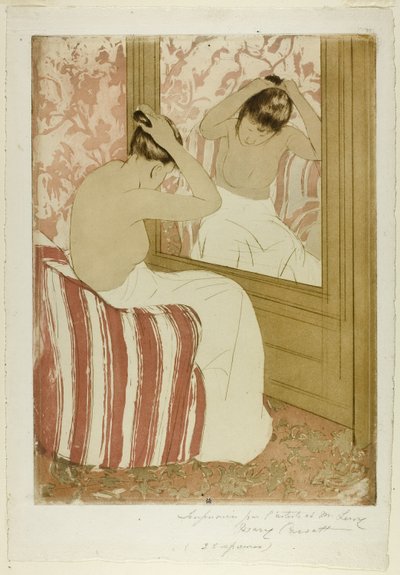 La Coiffure - Mary Cassatt