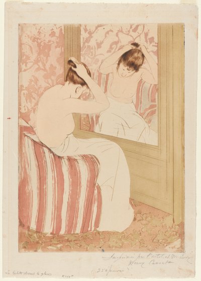 La Coiffure - Mary Cassatt
