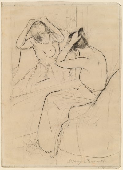La Coiffure - Mary Cassatt