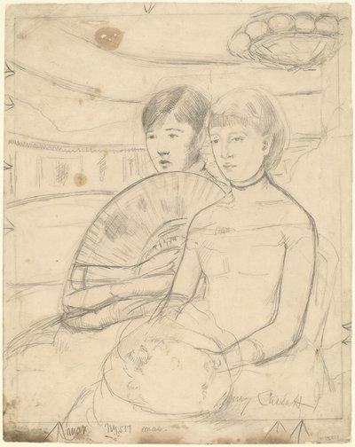 La Loge [recto] - Mary Cassatt