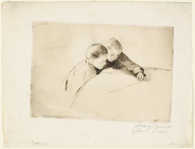 La carte - Mary Cassatt