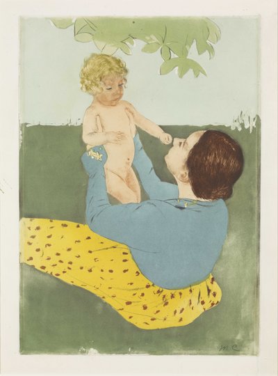 Sous le marronnier - Mary Cassatt