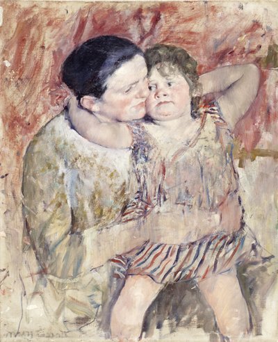 Femme et Enfant (Mathilde tenant un enfant), c.1900 - Mary Cassatt