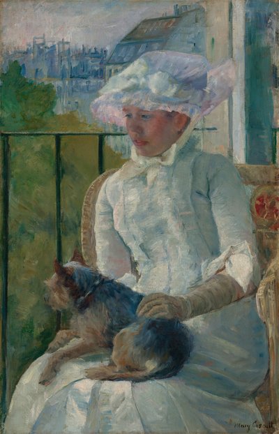 Jeune fille à la fenêtre - Mary Cassatt