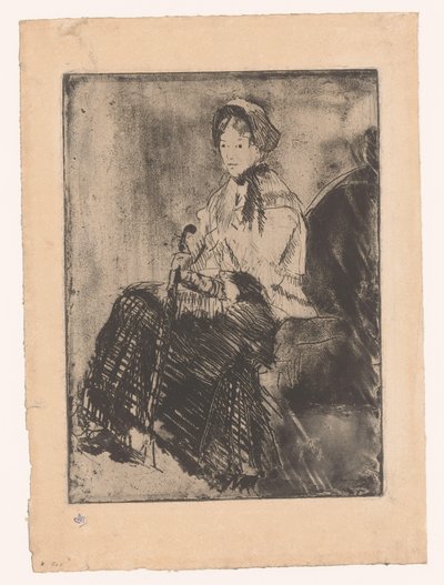 La Parapluie - Mary Cassatt