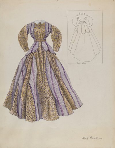 Costume, vers 1937 - Mary E Humes