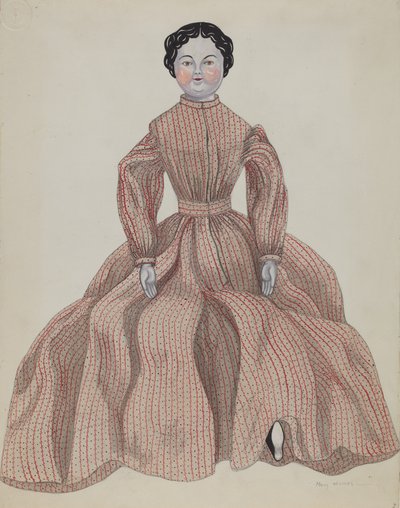 Poupée - Lulu, vers 1936 - Mary E Humes