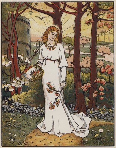 La belle Émilie du Conte du Chevalier de Chaucer - Mary Eliza Haweis