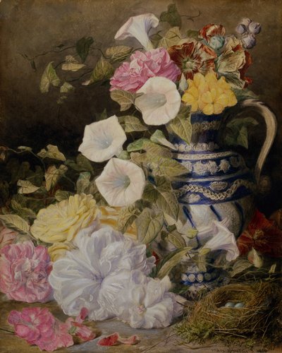 Nature morte avec un vase de fleurs - Mary Elizabeth Duffield
