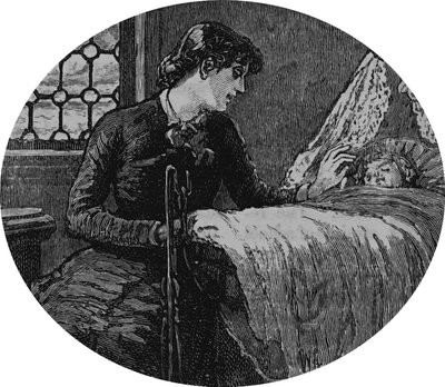 Une mère vérifiant son enfant endormi - Mary Ellen Edwards