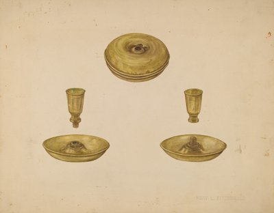 Chandelier, vers 1938 - Mary Fitzgerald