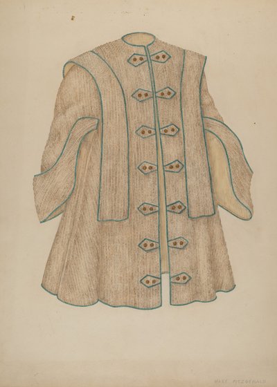 Manteau de soirée, vers 1940 - Mary Fitzgerald