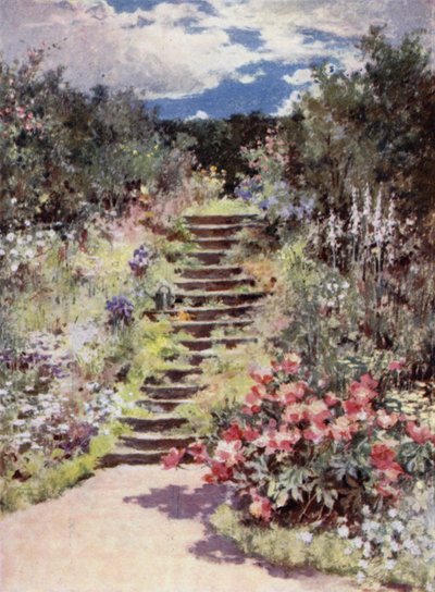 Jardins écossais : Manse of Fyvie - Mary Georgina Wade Wilson
