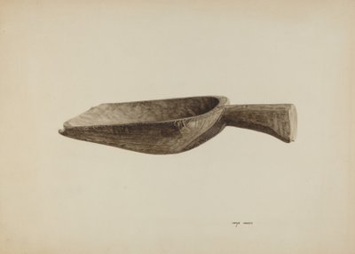 Pelle à grain, vers 1939 - Mary Hansen