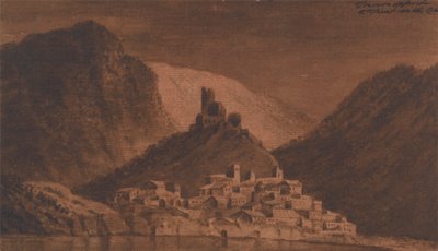 Tournon en face de Teint sur le Rhône - Mary Harcourt
