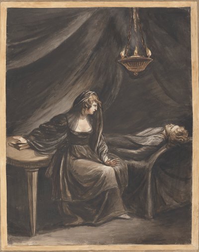 Lady Percy regardant Hotspur endormi - Mary Hoare