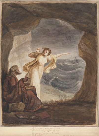 Prospero et Miranda - Mary Hoare