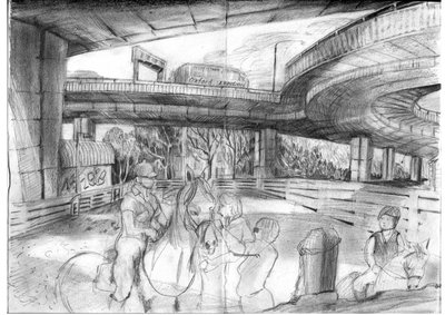 Équitation sous le Westway - Mary Kuper