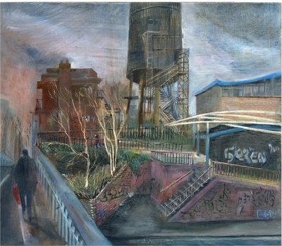 Ladbroke Grove confinement : 1, sur le canal, 2020 - Mary Kuper