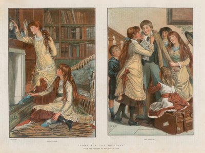 Retour à la maison pour les vacances, attente et arrivée - Mary L. Gow